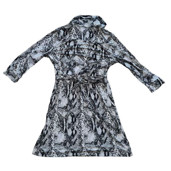 NEW YORK & COMPANY Stretch Snake Print Collared Dress Size XL - Picture 2 of 9